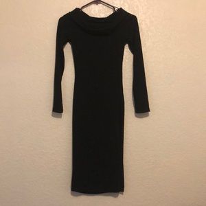 Black Off The Shoulder Dress